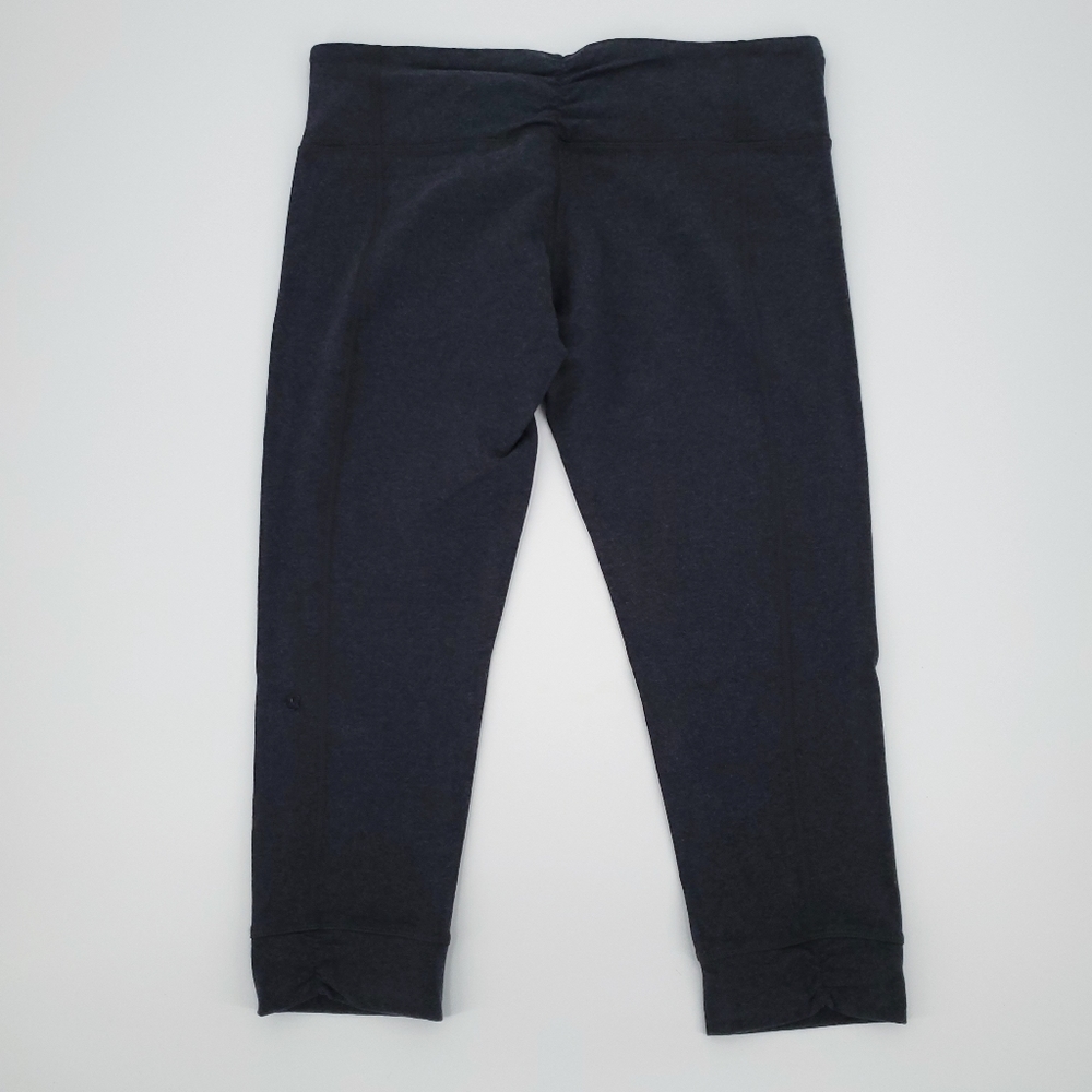 Lululemon Womens 10 Jogger Crop Dark Gray Pants - Picture 4 of 5
